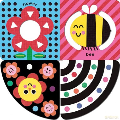 My First Tummy Time Book: A high-contrast fold-out book for babies, perfect for tummy time! (Baby Plays, 1) - Campbell Books [KSIĄŻKA]
