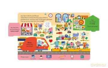 Peek and Play: City: A fun and interactive lift-the-flap search-and-find board book - Pat-a-Cake [KSIĄŻKA]
