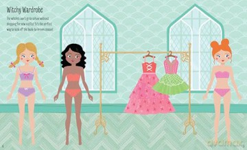 My Sticker Dress-Up: Wicked Witches - Louise Anglicas [KSIĄŻKA]