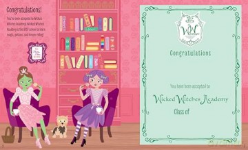 My Sticker Dress-Up: Wicked Witches - Louise Anglicas [KSIĄŻKA]
