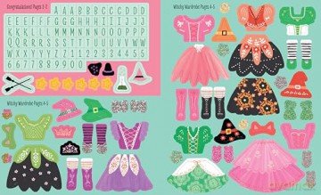 My Sticker Dress-Up: Wicked Witches - Louise Anglicas [KSIĄŻKA]