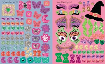 My Sticker Dress-Up: Wicked Witches - Louise Anglicas [KSIĄŻKA]