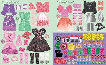 My Sticker Dress-Up: Wicked Witches - Louise Anglicas [KSIĄŻKA]