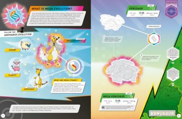 Pokémon Mega Evolutions Sticker Book: Mega Evolve Your Pokémon Knowledge with Over 300 Stickers! - Pokémon [KSIĄŻKA]