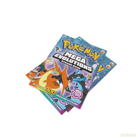 Pokémon Mega Evolutions Sticker Book: Mega Evolve Your Pokémon Knowledge with Over 300 Stickers! - Pokémon [KSIĄŻKA]
