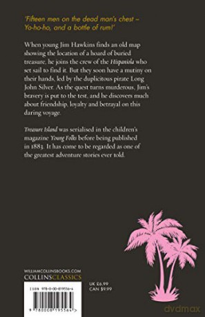 TREASURE ISLAND: The Iconic Classic Adventure of Pirates and Hidden Gold (Collins Classics) - Stevenson [KSIĄŻKA]