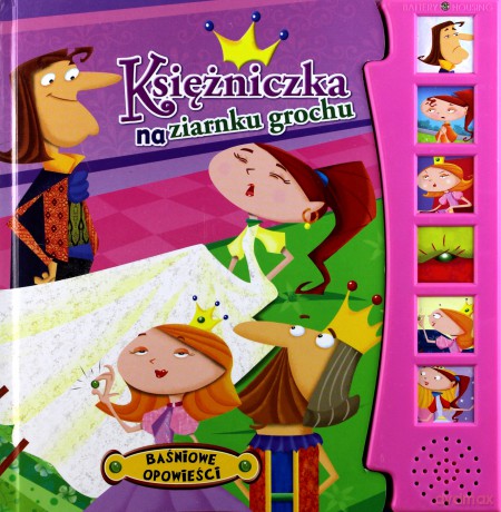 Księżniczka na ziarnku grochu. Baśniowe opowieści [KSIĄŻKA]
