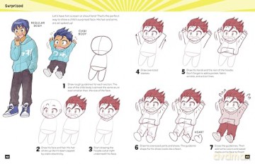 How to Draw Kawaii Manga Chibi: Big Emotions! (Learn Manga with Misako) - Misako Rocks! [KSIĄŻKA]