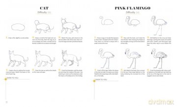 Learn To Draw Animals With 50 Models: Step by Step Guide to Drawing - Niels Roman [KSIĄŻKA]