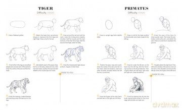 Learn To Draw Animals With 50 Models: Step by Step Guide to Drawing - Niels Roman [KSIĄŻKA]