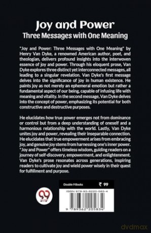Joy and PowerThree Messages with One Meaning (Edition2023) - Henry Van Dyke [KSIĄŻKA]