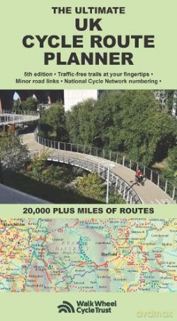The Ultimate UK Cycle Route Planner Map - 20,000 plus miles of leisure routes - Richard Peace [KSIĄŻKA]
