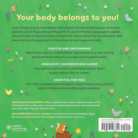 Eyes, Knees, Boundaries, Please!: My First Book About Private Parts and Consent - Krupa Playforth [KSIĄŻKA]