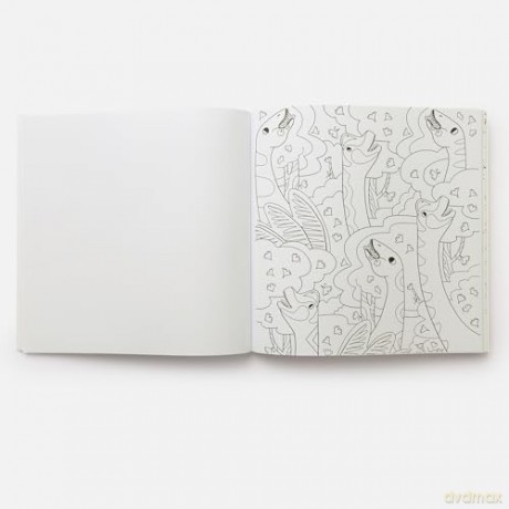 Dinosaurs Coloring Book: 40 Drawings to Color - Rachel Ignotofsky [KSIĄŻKA]