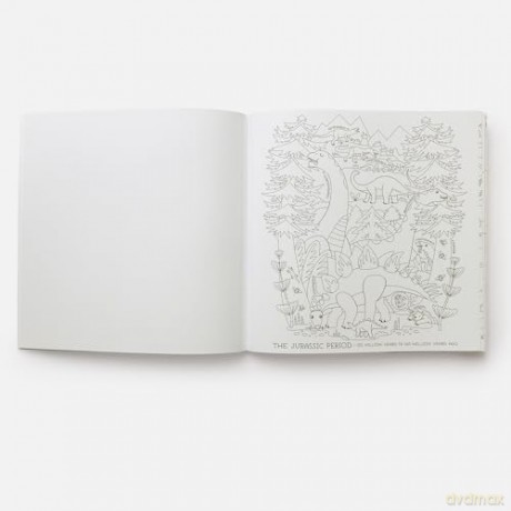 Dinosaurs Coloring Book: 40 Drawings to Color - Rachel Ignotofsky [KSIĄŻKA]