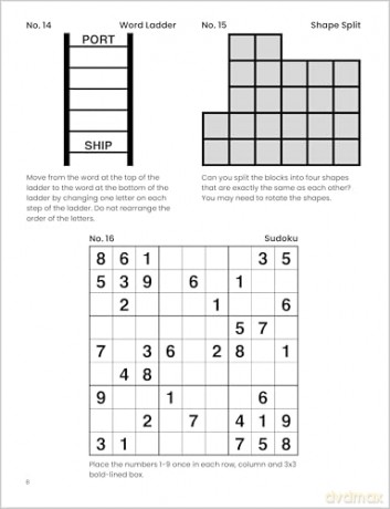 Mixed Puzzle Book: An absorbing collection of 200 mixed puzzles for adults - Richardson Puzzles and Games [KSIĄŻKA]