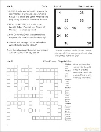 Mixed Puzzle Book: An absorbing collection of 200 mixed puzzles for adults - Richardson Puzzles and Games [KSIĄŻKA]
