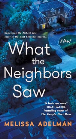 What the Neighbors Saw: A Novel - Melissa Adelman [KSIĄŻKA]