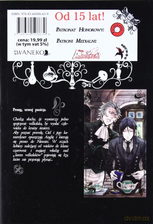 Kuroshitsuji (Tom 19) - Yana Toboso [KOMIKS]