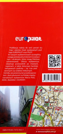 Kwidzyn, Chojnice. Plan miasta w skali 1:12 000. Europilot wersja plastik [KSIĄŻKA]