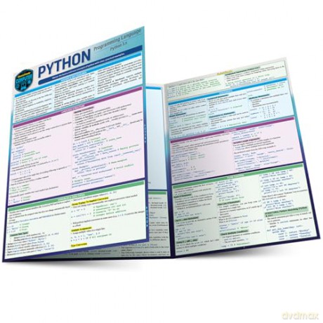Python Programming Language: A Quickstudy Laminated Reference Guide - Nixon Robin [KSIĄŻKA]
