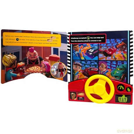 Hot Wheels Let's Race: Pizza to Go, Go, Go! Sound Book - Pi Kids [KSIĄŻKA]