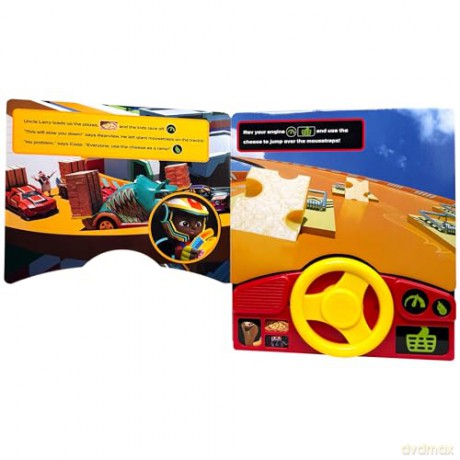 Hot Wheels Let's Race: Pizza to Go, Go, Go! Sound Book - Pi Kids [KSIĄŻKA]