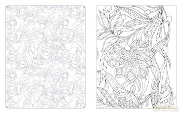 Botanical Blooms Coloring Book: Over 150 Pages of Enchanting Florals to Color (Chartwell Deluxe Spredges Editions) [KSIĄŻKA]