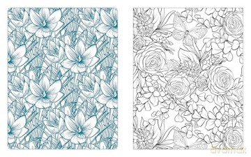 Botanical Blooms Coloring Book: Over 150 Pages of Enchanting Florals to Color (Chartwell Deluxe Spredges Editions) [KSIĄŻKA]