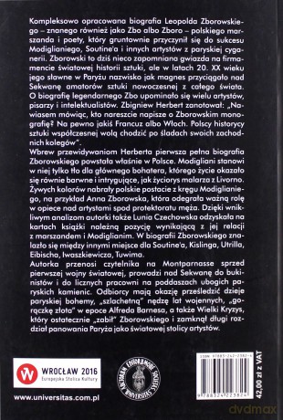 Leopold Zborowski - główny bohater historii o Modiglianim i artystach paryskiej cyganerii - Lila Dmochowska [KSIĄŻKA]