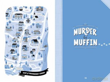 Murder by Muffin: Book 2: Solve the Puzzles-and the Plot of a Cozy Bakery Mystery! (A Cranberry Creek Word Search Mystery) - Rosie A. Point [KSIĄŻKA]