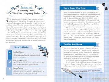 Murder by Muffin: Book 2: Solve the Puzzles-and the Plot of a Cozy Bakery Mystery! (A Cranberry Creek Word Search Mystery) - Rosie A. Point [KSIĄŻKA]