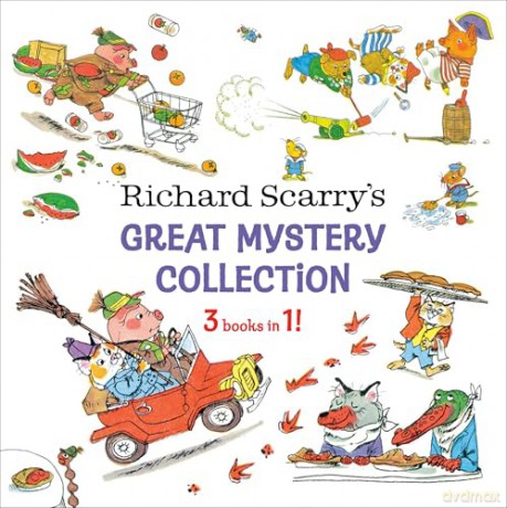 Richard Scarry's Great Mystery Collection: 3-books-in-1! - Richard Scarry [KSIĄŻKA]