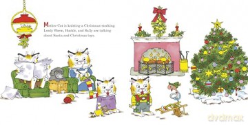Richard Scarry's Lowly Worm Saves Christmas! - Richard Scarry [KSIĄŻKA]