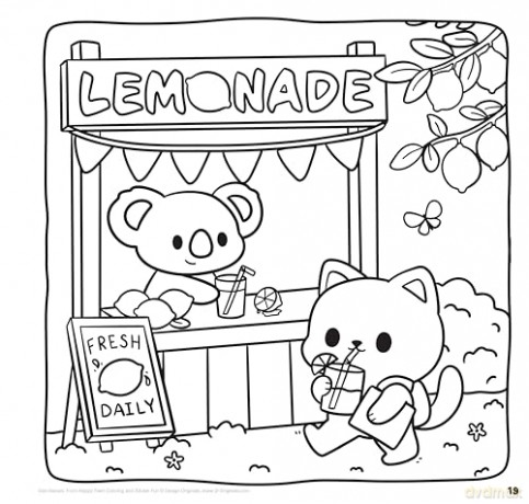 Happy Town Colouring and Sticker Fun (Happy Fox Books) 50+ Stickers and Colouring Pages of Cute City-Themed Scenes for Kids Ages 5-10 - Interactive Activity Book for Boys and Girls - Dani Banani [KSIĄŻKA]