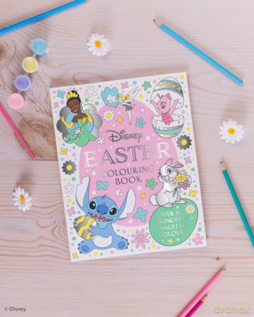 Disney Easter Colouring Book: Over 80 springtime images to colour! - Walt Disney [KSIĄŻKA]