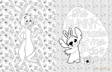 Disney Easter Colouring Book: Over 80 springtime images to colour! - Walt Disney [KSIĄŻKA]