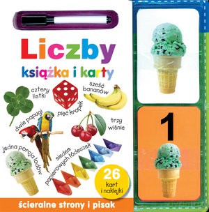 Liczby. Książka i karty ścieralne [KSIĄŻKA]