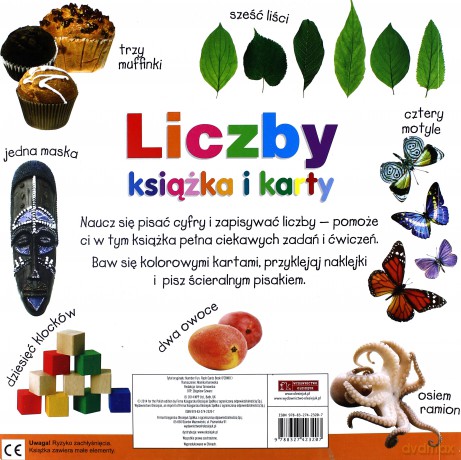 Liczby. Książka i karty ścieralne [KSIĄŻKA]