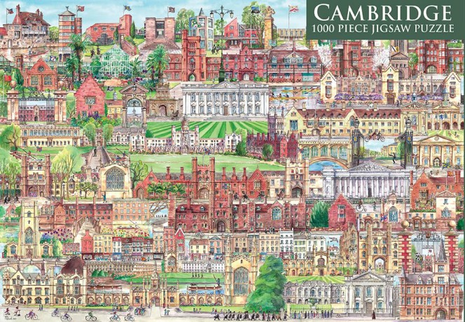 Cambridge 1000 Piece Jigsaw Puzzle [KSIĄŻKA]
