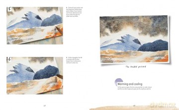 Ready to Paint Postcards: Mountains: 15 stunning watercolour paintings to create in just 30 minutes - Lesley Linley [KSIĄŻKA]