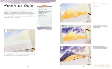 Ready to Paint Postcards: Mountains: 15 stunning watercolour paintings to create in just 30 minutes - Lesley Linley [KSIĄŻKA]