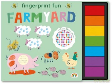 Fingerprint Fun - Farmyard - Philip Dauncey [KSIĄŻKA]