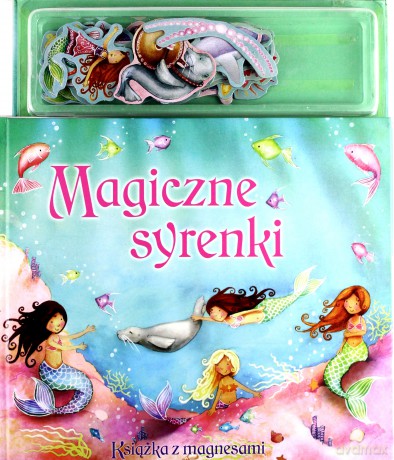 Magiczne syrenki. Książka z magnesami - Anna Purska [KSIĄŻKA]