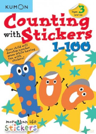 Counting with Stickers 1-100 [KSIĄŻKA]