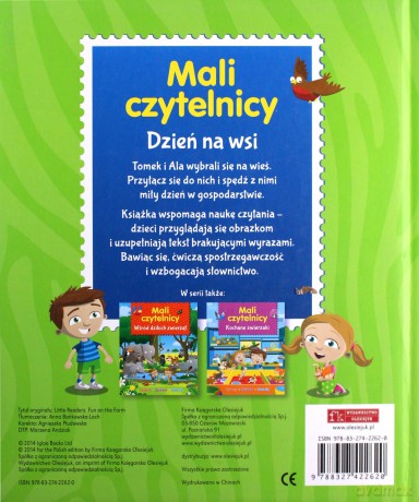 Mali Czytelnicy. Dzień na wsi [KSIĄŻKA]