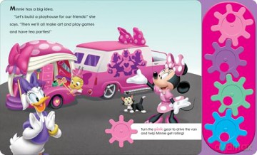 Disney Junior Minnie Mouse: Minnie's Big Idea! A STEAM Gear Sound Book - PI Kids - PI Kids [KSIĄŻKA]