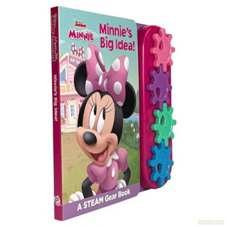 Disney Junior Minnie Mouse: Minnie's Big Idea! A STEAM Gear Sound Book - PI Kids - PI Kids [KSIĄŻKA]