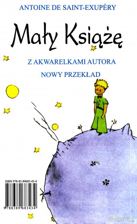 Mały Książę - Antoine de Saint-Exupery [KSIĄŻKA]
