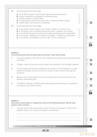 Bond 11+: English Standard Test Papers: Pack 2 - Sarah Lindsay [KSIĄŻKA]